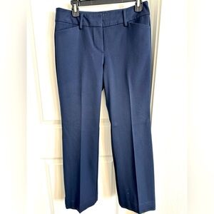 Modern classic blue dress trousers